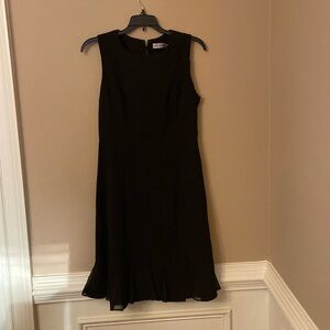 Sleeveless black Calvin Klein dress size 6